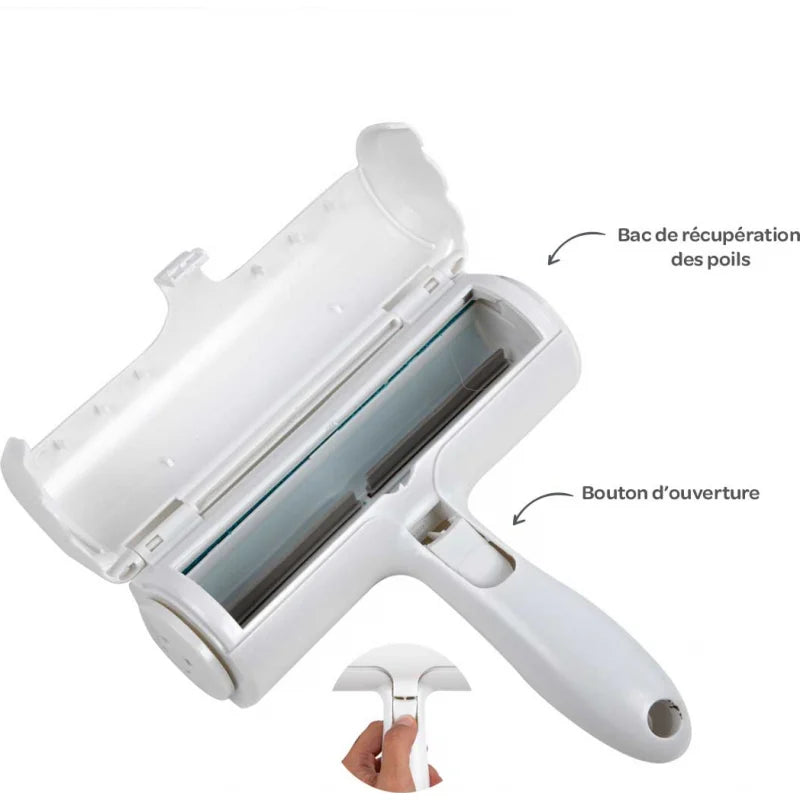 Rouleau Anti-Poils Réutilisable pour Chiens & Chats